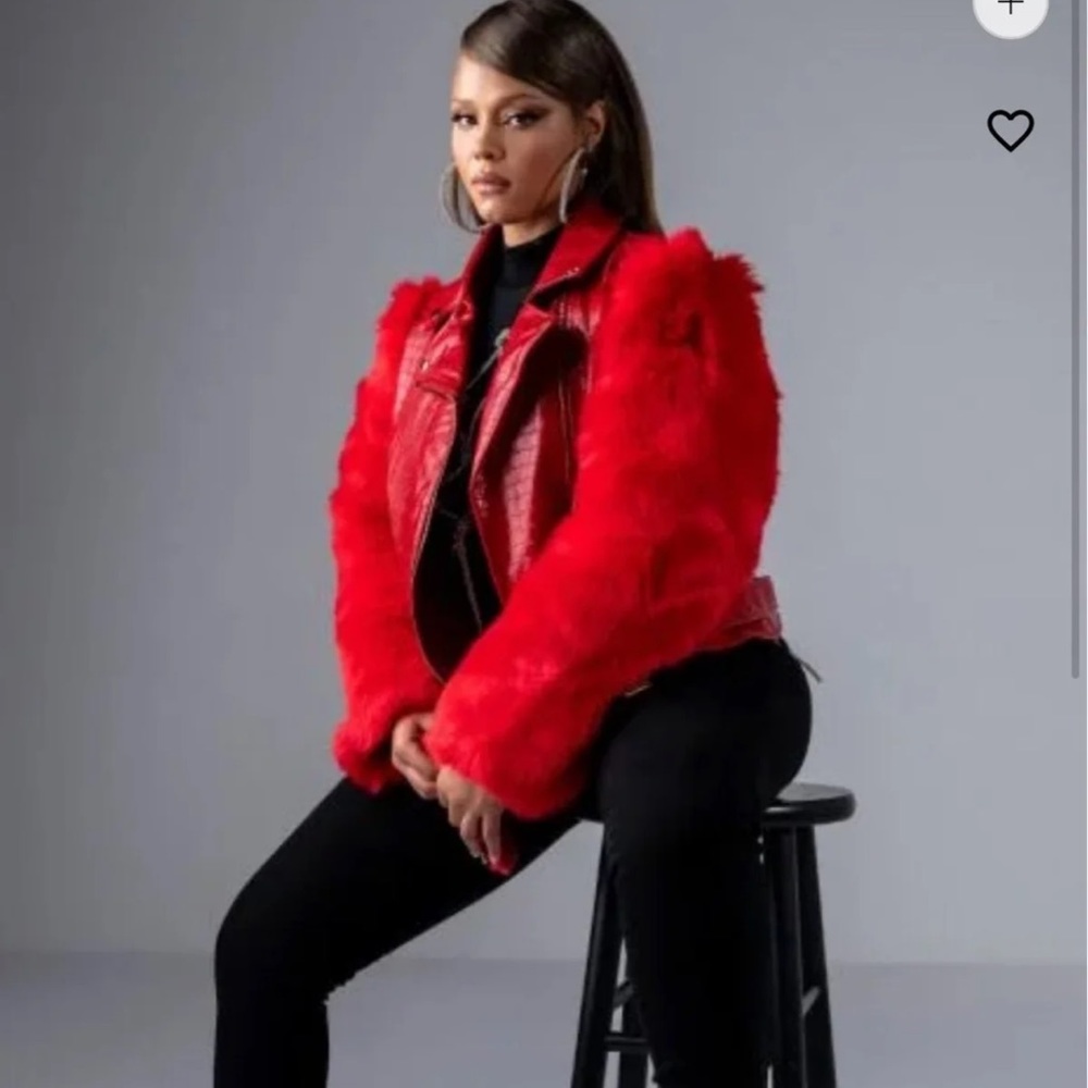 Fur Arm Jacket - Picture 3 of 5